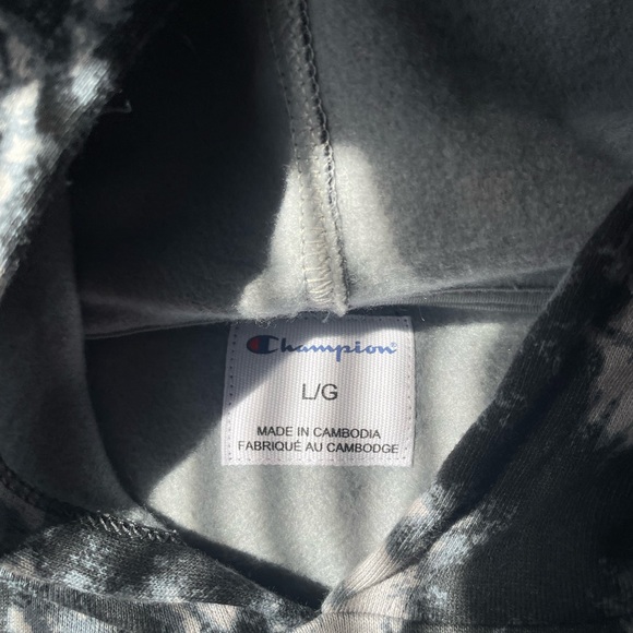 Tie dye Champion hoodie - Picture 3 of 3
